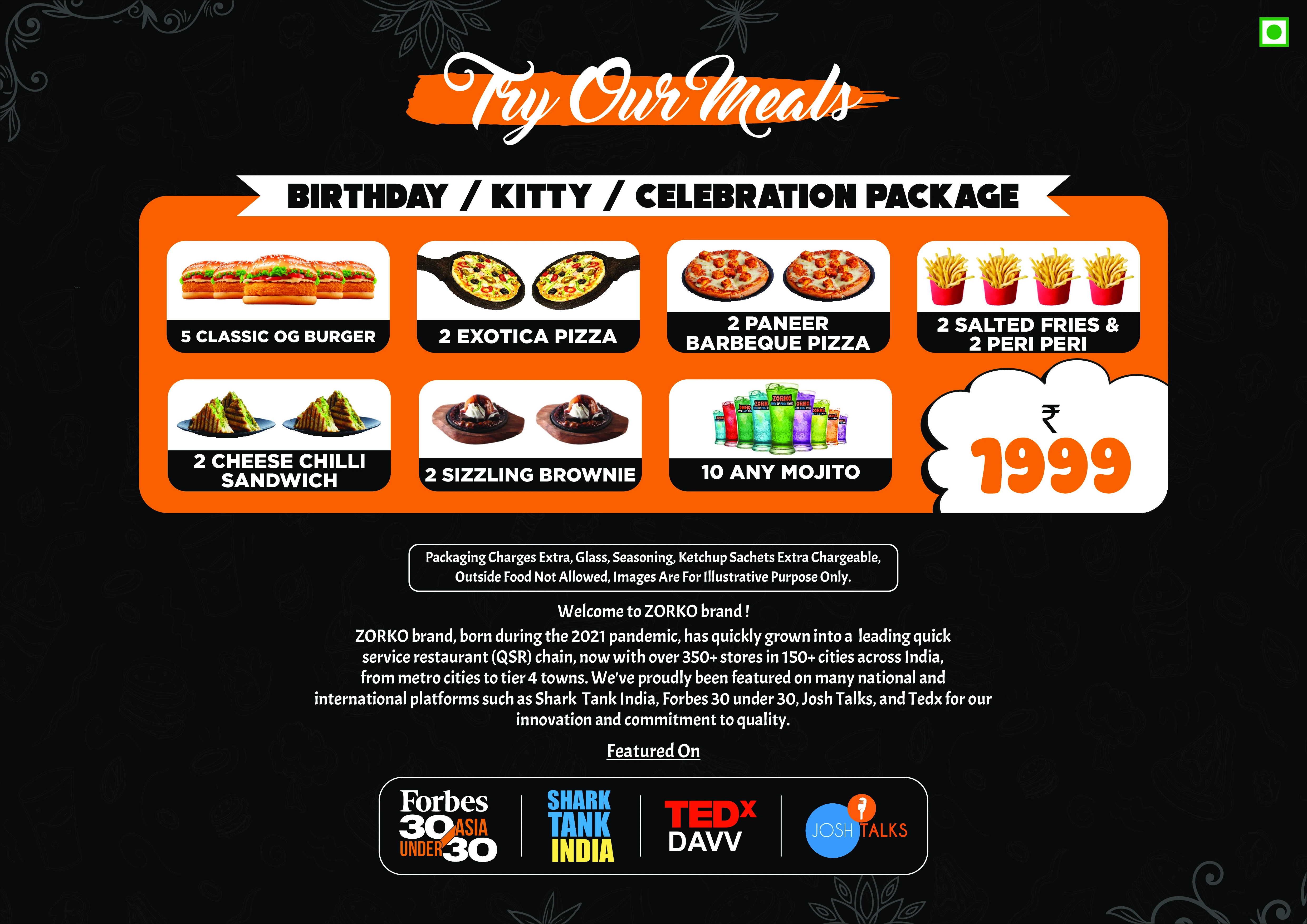 Zorko Menu Page 4
